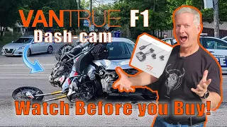 Vantrue F1 Dashcam - A game changer in motorcycle safety