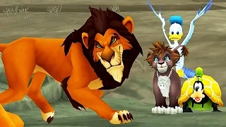 Kingdom Hearts 2: Scar Boss Fight (PS3 1080p)