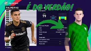 Editar Face Habilidades Atuesta Palmeiras PES 2021 (Usando Copiar Base)