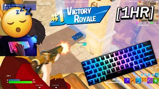 [1 HOUR] Chill & Sleepy Mechanical Keyboard ASMR Sounds😴Fortnite 4K