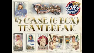 2022 ALLEN & GINTER 1/2 Case (6 Box) Team Break #1 eBay 11/17/22