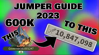 HOW TO GET 600K POWER IN JUMPER STAGE