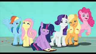 MLP [Fan Art] Mane 6 in G5 Verse (Speedpaint)(BaseEdit)