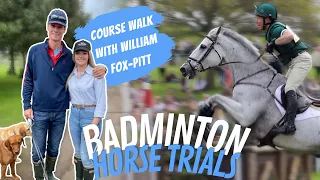 BADMINTON 2023 VLOG + Course Walk With William Fox-Pitt