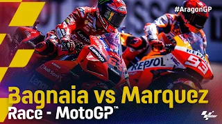 Bagnaia vs Marquez in Aragon | 2021 #AragonGP