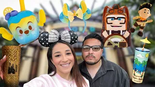 SO much new merch! overload of pins, starbucks cups, munchlings collection + more! disneyland resort