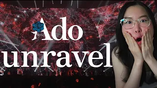 First Time Hearing ADO "UNRAVEL" LIVE | Tokyo Ghoul Opening Cover | Reaction 【LIVE映像】日本武道館 2023.8.30