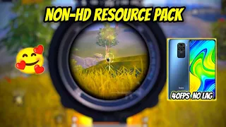 By choosing a non-HD resource pack, the game will run more smoothly | Redmi Note 9 Pubg 🔥