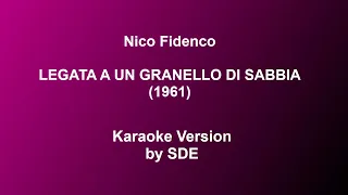 Legata a un granello di sabbia Nico Fidenco - Karaoke by Sde