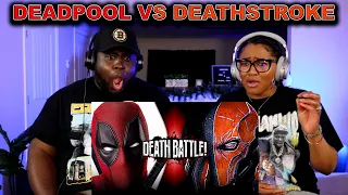 Kidd and Cee Reacts To Deadpool VS Deathstroke (Marvel VS DC) | DEATH BATTLE!