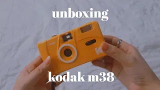 kodak m38 | unboxing, film loading, and first impressions 📷