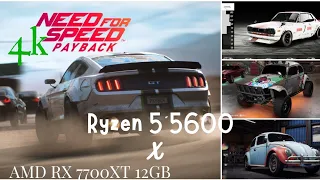 NEED FOR SPEED Pay back 4K HDR ULTRA