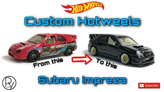 Hotwheels | Custom Subaru Impreza | Diecast 1/64