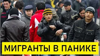 МИГРАНТЫ В ПАНИКЕ! Таджиков Массово Отправляют Прямо в Военкомат...