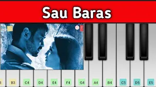 Sau Baras | Haunted 3D | Easy Piano Tutorial