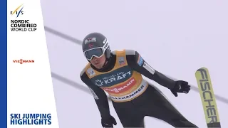 Jumping round Highlights | Riiber is unstoppable | Lillehammer | Gundersen LH | FIS Nordic Combined