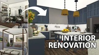 RENOVATING THE INTERIOR OF THE PEACEFUL LIVING STARTER HOUSE
