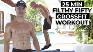 25 Min INTENSE CrossFit Workout "Filthy Fifty - Lateral Edition" [Bodyweight]