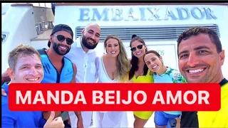 Agora sim! Andressa Suíta e Gusttavo Lima flagrados em vídeo “Manda beijo amor”