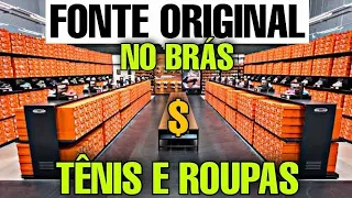 Brás - sp fui direto na fonte comprar tênis original no brás, Outlet preços Incríveis barato