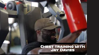 Chest workout with Jay Davies at Giant's Lair Gym | Samson Dauda