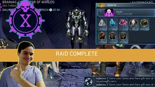 I Did 1.5 Billion Damage In Tier 10 League Raids Injustice 2 Mobile