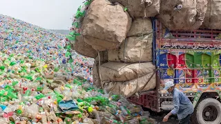 How They Recycle Millions of Used Plastic Bottles to Make Water Pipes