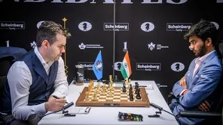 Gukesh Vs Nepomniachtchi Intense Game | 10th Round | FIDE Candidates 2024