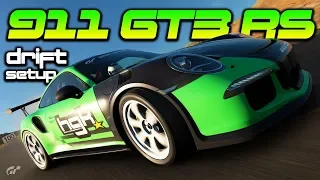 Porsche 911 GT3 RS  Drift Setup Build Tune GT Sport PS4 Pro