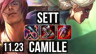 SETT vs CAMILLE (TOP) | 7/2/6, 300+ games | BR Master | 11.23