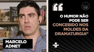 "Acho que a produção em demasia é inimiga do humor", opina Marcelo Adnet