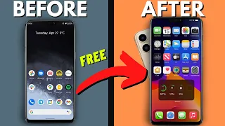 How to Turn Android into an iPhone 15 COMPLETELY! (no root)