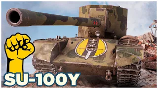 SU-100Y • Quite POWERFUL • WoT Gameplay
