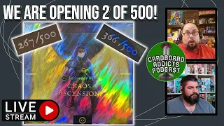 Limited Legions of Will Chaos Ascension Booster Box Opening!