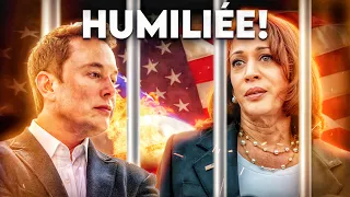 C'EST ARRIVÉ ! Elon Musk EXPOSE la CORRUPTION de la vice-présidente Kamala Harris !