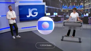 (RBS TV) Jornal da Globo | Encerramento no puxadinho com Renata Lo Prete | 15/01/2024
