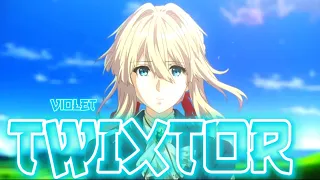 Violet Twixtor Clips 4k + CC [Violet Evergarden]