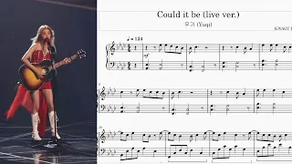 우기 (YUQI) - "Could it be" (Live stage version) Piano arrangement (sheet music)