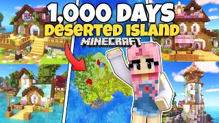 We Survived 1000+ Days Stranded on an ISLAND! 🌴 Minecraft Full Movie