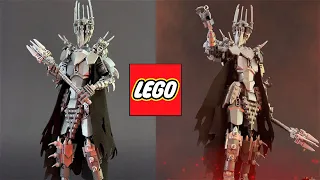 Lego Sauron Speed Build Stop Motion Video l Lord of the Rings