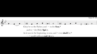 Psalm Tone IV 10