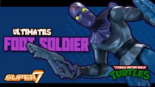 Super7 Teenage Mutant Ninja Turtles Ultimates Foot Soldier Figure @TheReviewSpot