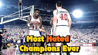 The Truth About The Bad Boys: 1980s Detroit Pistons