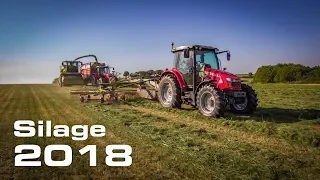 Mowing and Lifting Silage 2018 McCracken