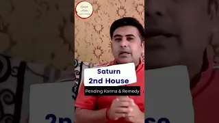 DO YOU HAVE SATURN IN THE 2nd HOUSE? THEN WATCH THIS CAREFULLY | SATURN & CONSTRUCTION | #Shorts