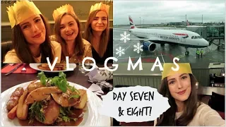 FIRST GLUTEN FREE CHRISTMAS DINNER & TIPSY CHARADES! | VLOGMAS DAY 7 & 8