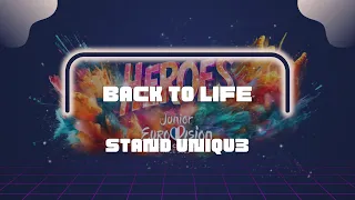 STAND UNIQU3 - Back to life Lyrics United Kingdom