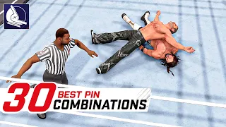 30 Best Finishers with Custom Pin Combinations in WWE 2K22!