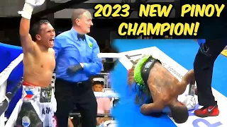 LATEST!  MARCH  15,  2023  NEW pinoy CHAMPION 12 ROUND T.K.O FULL FIGHT HIGHLIGHTS