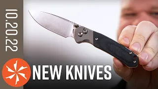New Knives for the Week of October 20th, 2022 Just In at KnifeCenter.com